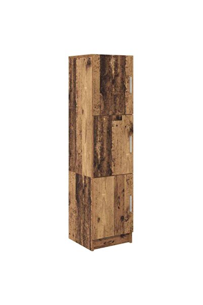 vidaxl Bufet Lemn vechi 31.5 x 32 x 122.5 cm