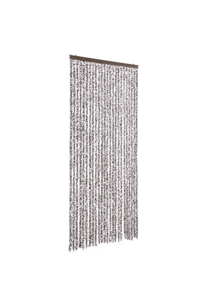 vidaxl Perdea anti-insecte, maro și bej, 100 x 220 cm, Șenilă