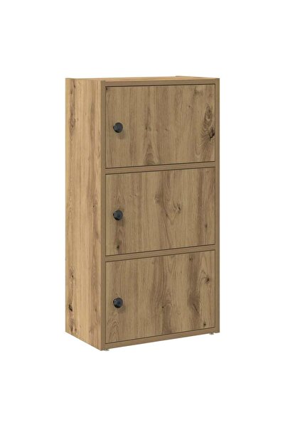 vidaxl Bibliotecă, stejar artizanal, 40x24x77 cm, lemn prelucrat
