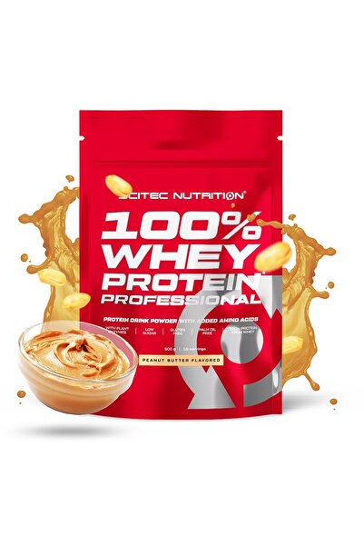 Scitec Nutrition 100% Πρωτεΐνη Ορού Γάλακτος Επαγγελματική (500 γρ) Βούτυρο Φ...