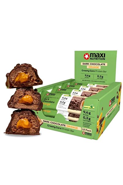Maxi Nutrition Βίγκαν Μπάρα Πρωτεΐνης με Κρεμώδη Κρέμα Σοκολάτα Μαύρη και Πορ...