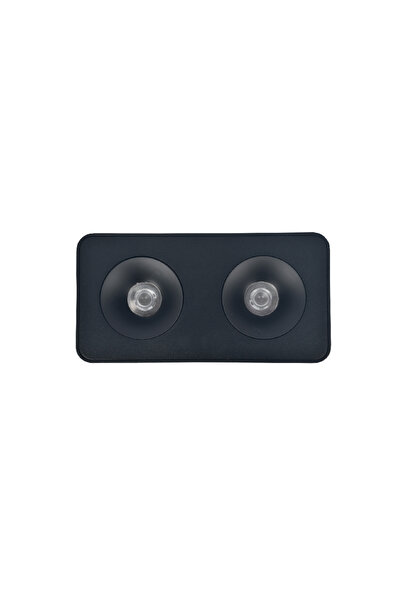 InLight Εντοιχιζόμενο σποτ 2*8W 3CCT σε μαύρο χρώμα X00270B