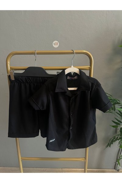 EKRKİDS boys' shirt and shorts set