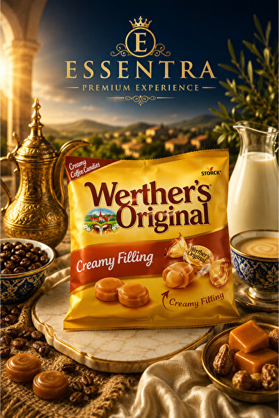 Essentra Home Werther's Original Creamy Filling Karamel Şeker 125g Karamel & ...