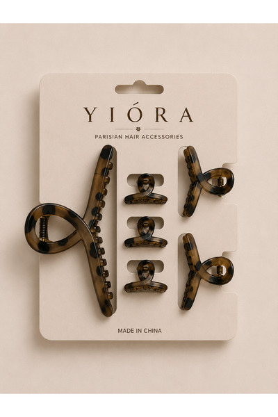 yiora 6 قطع من مشابك MAT المستوردة عالية الجودة، 1 قطعة كبيرة الحجم، 2 قطعة م...