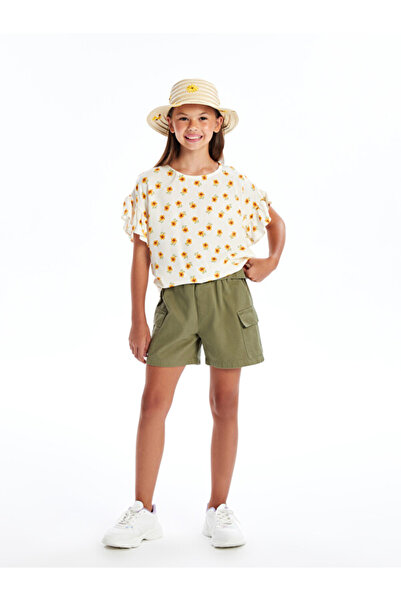 LC Waikiki Timeless Clothing & Timeless Choices Girls' Shorts with Drawstring...