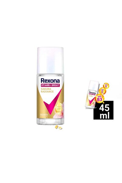 Rexona Women Roll On Deodorant Rexona Vitamin Bright Kadın Sakura Radiance 45 ml