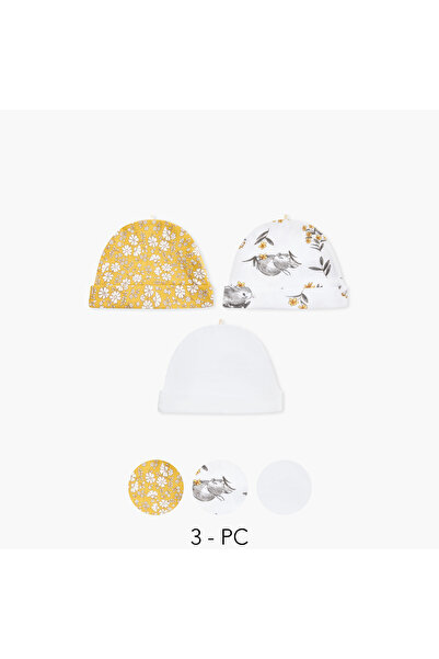 Juniors Assorted Beanie Cap - Set of 3