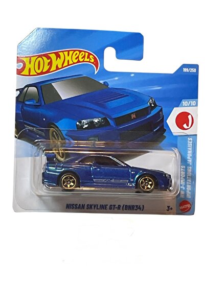 HOT WHEELS Hotwheels NISSAN SKYLINE GT-R (BNR34) JJK35-N521