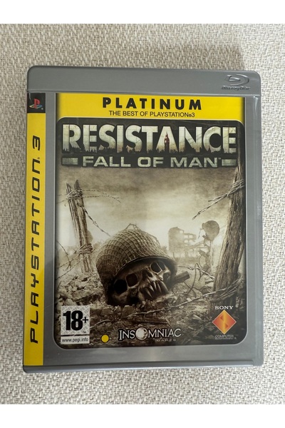 EA ps3 resistance fall of man kitapçık var 10/10 disk kondüsyon