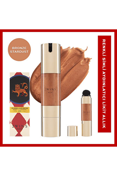 2wins Beauty Aydınlatıcı 2 Bronze Stardust — Doğal Parlaklık, Uzun Süre Kalıc...