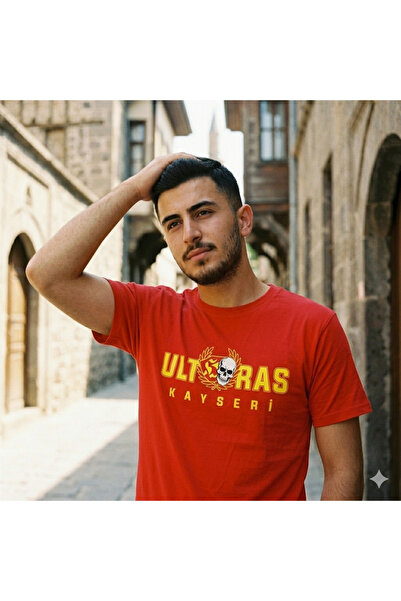 SARI Ultras Kayseri̇ Bicycle Collar T-Shirt