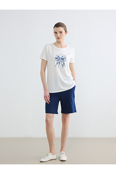 LC Waikiki Crew Neck Printed Women's T-Shirt