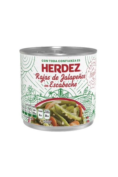 Herdez Ardei Jalapeno fasii 390g –