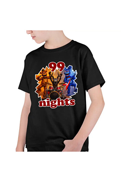 OEM Tricou Copii Baieti 99 Nights Fnaf Freddy Roblox