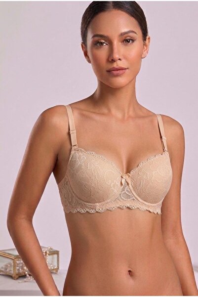 irem içgiyim Women's Padded Lace Bra