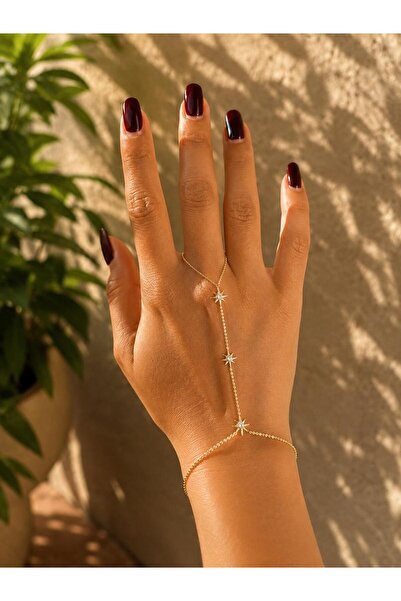 TREND VİTRİNİM ✨ 14K Gold Çelik Yıldız Figürlü Taşlı Şahmeran – Kararma Yapma...