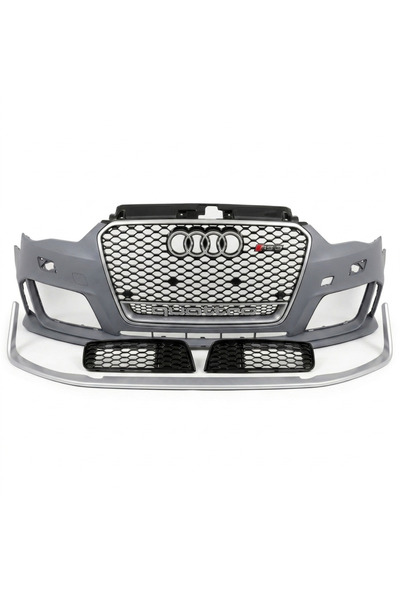 AksoyTuning Audi A3 2012-2016 Sedan İçin Uyumlu Rs3 Full Ön Tampon & Panjur Set