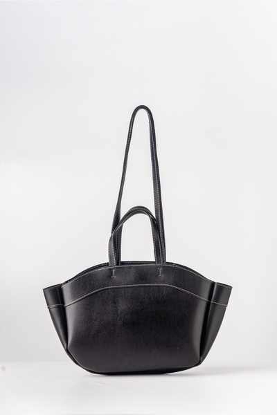 Tecer Bag Kadın Çift Saplı Fermuarlı Mini Tote Çanta