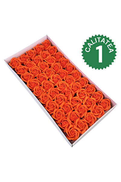 AFO Set 50 Trandafiri Sapun Parfumati Calitatea I Orange