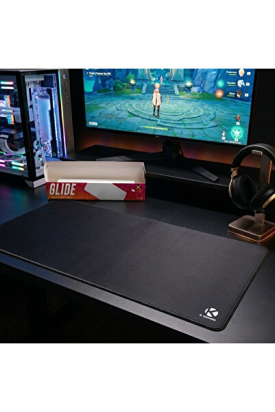 k Gaming 3XL Professional Gaming Mouse Pad Glide - Extended Desk Mat, Non-Sli...