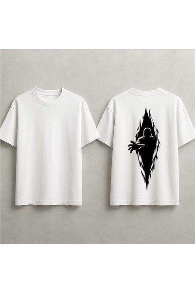 EFEVRA Printed Oversized T-Shirt with Special Design That Catches Attention