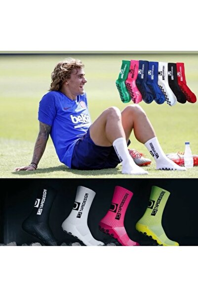 PEKTYK Unisex Kaydırmaz Taban Profesyonel Futbol Çorabı - Spor Çorabı