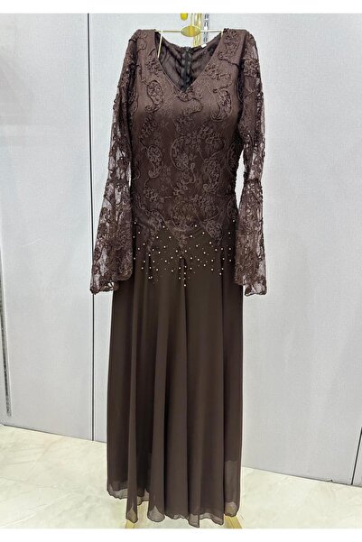 Generic Brown Chiffon Dresses