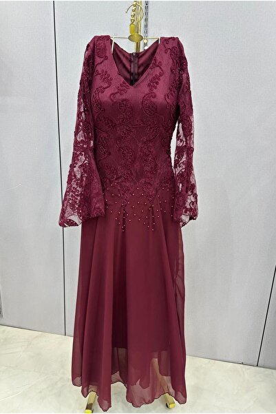 Generic Red Chiffon Dresses