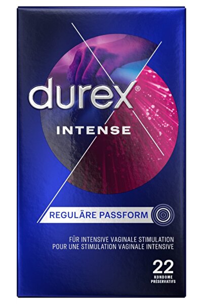 Durex Έντονο Οργασμικό 22 Τεμάχια διαφανή