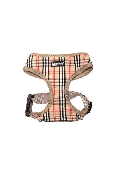 Pet Interest Mesh Harness Large Σαμαράκι Σκύλου Καρό 48-65cm/20cm
