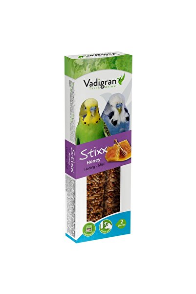 VADIGRAN Stixx Budgies Honey Στικς για Παπαγαλάκια με Μέλι 2τμχ 85gr