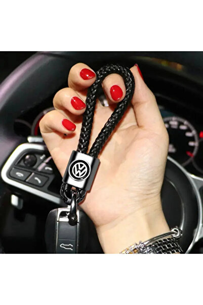 BGA Car Brand Compatible Keychain Car Logo Compatible Steel Mesh Rope Keychain