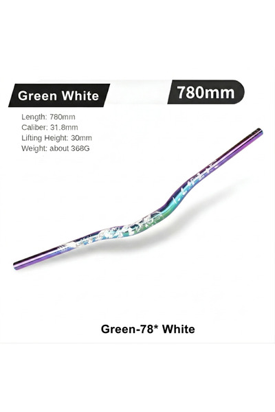 tur bike Yeşil Lunje Rainbow 780 Mm Gidon