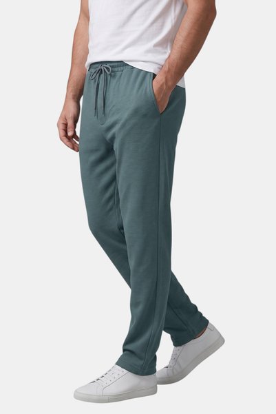 Rizz up Green Baggy Style Lycra Elastic Drawstring Men's Sports Trousers 2600262