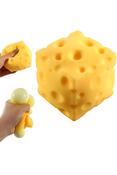 Generic Cheese Squishy, Big Cheese Squishy, Yellow Rebounding Cheesess, Soft ...