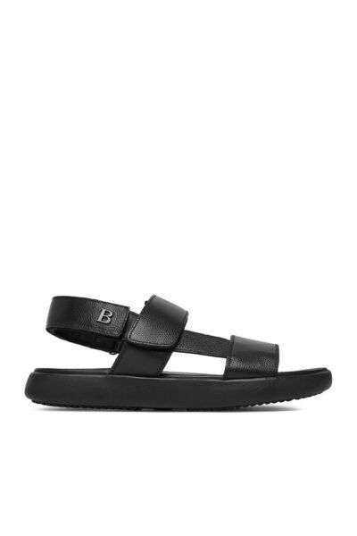 BADURA Sandale bărbătești negre