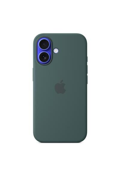 Apple Husă de silicon pentru iPhone 16 cu MagSafe - Verde lac