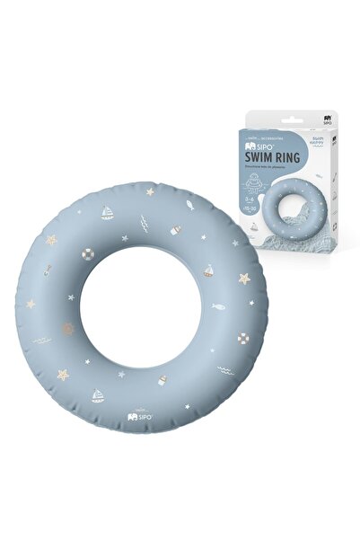 SIPO Inflatable swimming ring 50 cm, for children 3-6 years (15-30 kg), Blue