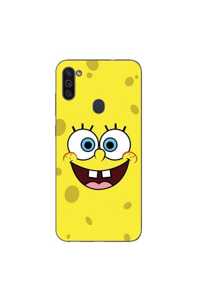OEM Θήκη συμβατή με Samsung Galaxy A11 Σιλικόνης Gel TPU με σχέδιο Σφουγγαράκ...