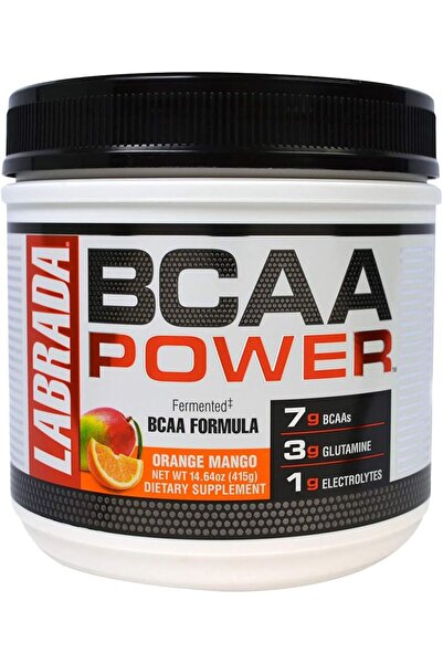 Labrada Nutrition مسحوق بي سي إيه أيه باور، أحماض أمينية مخمرة مع الجلوتامين ...