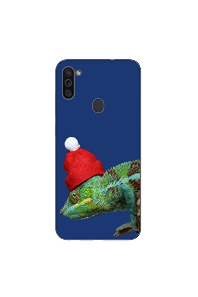 OEM Husa compatibila cu Samsung Galaxy A11 Silicon Gel Tpu Model Craciun Came...