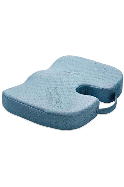Vivendo Perna confort pentru sezut Miracle Bamboo M14219, albastru