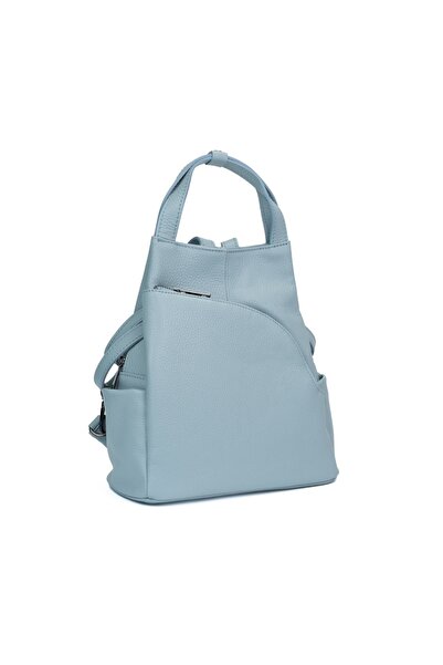Posete Fagaras Rucsac Piele Charlene - Bleu, Rucsac Piele Naturala, Rucsac, P...