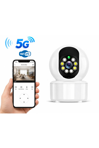 AL-TECH BİLİŞİM 5G Destekli Gece Görüşlü Hareket Algılamalı Uzaktan Kontrol A...