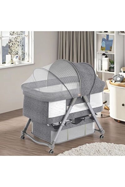 Vivendo Patut bebelusi multifunctional – Portabil, Pliabil, cu Roti, cu Salte...
