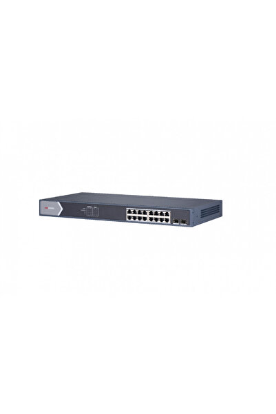 Hikvision DS-3E1518P-SI Switch inteligent Gigabit PoE cu 16 porturi L2, 2 SFP...