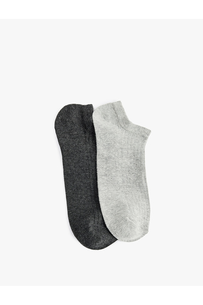 Koton Basic Set of 2 Invisible Socks