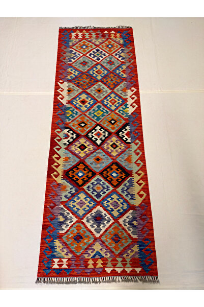 Afgan Halı El Dokuma Afgan Kilim Anadolu Desenlı 100% Yün Kök Boya Elsanat Eserı