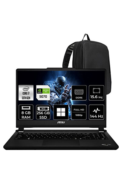 MSI Cyborg 15 Max Core i7 13620H RTX 5070 8GB 100W 8GB RAM 256GB SSD 15.6" Fu...
